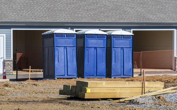 it is possible to rent a work site porta potty with heating or air conditioning